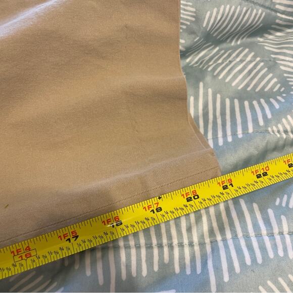 J. Jill Cotton Stretch Cropped Pants Beige Plus Size 22 - Picture 7 of 8